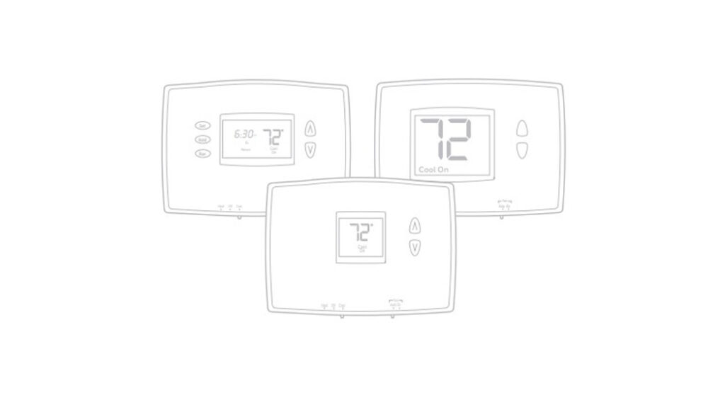 Honeywell Pro 2000 Series Horizontal Programmable Thermostat Installation Guide